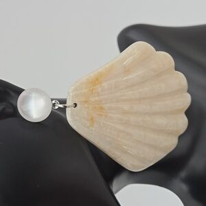 Acrylic Seashell Earrings